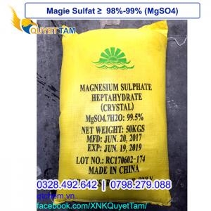 Magie sulfat – MgSO4 (98% - 99% min)